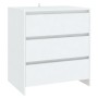 White plywood sideboard 70x41x75 cm by vidaXL, Sideboards - Ref: Foro24-809746, Price: 83,72 €, Discount: %