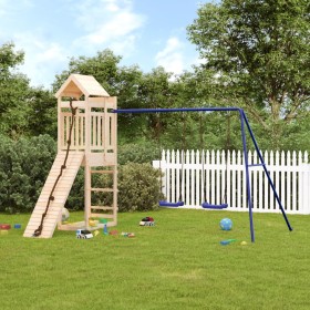 Spielplatz im Freien aus massivem Kiefernholz von vidaXL, Schaukeln und Spielgeräte - Ref: Foro24-3156946, Preis: 338,99 €, R...