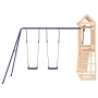 Solid pine wood outdoor playground by vidaXL, Swings and play structures - Ref: Foro24-3156946, Price: 338,99 €, Discount: %