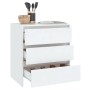 White plywood sideboard 70x41x75 cm by vidaXL, Sideboards - Ref: Foro24-809746, Price: 83,72 €, Discount: %