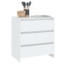 White plywood sideboard 70x41x75 cm by vidaXL, Sideboards - Ref: Foro24-809746, Price: 83,72 €, Discount: %