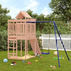 Douglas-Massivholz-Außenspielplatz von vidaXL, Schaukeln und Spielgeräte - Ref: Foro24-3156878, Preis: 438,99 €, Rabatt: %