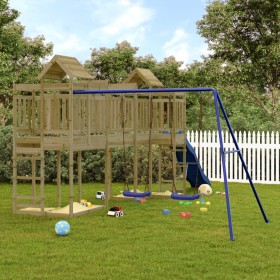 Impregnated pine wood outdoor playground by vidaXL, Swings and play structures - Ref: Foro24-3156891, Price: 929,99 €, Discou...