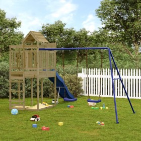 Impregnated pine wood outdoor playground by vidaXL, Swings and play structures - Ref: Foro24-3156888, Price: 490,99 €, Discou...