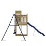 Impregnated pine wood outdoor playground by vidaXL, Swings and play structures - Ref: Foro24-3156888, Price: 490,99 €, Discou...