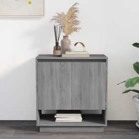 Sonoma gray engineered wood sideboard 70x41x75 cm by vidaXL, Sideboards - Ref: Foro24-812991, Price: 53,99 €, Discount: %