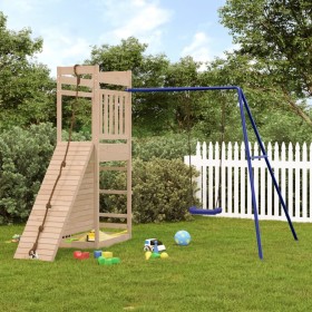 Solid pine wood outdoor playground by vidaXL, Swings and play structures - Ref: Foro24-3156997, Price: 327,99 €, Discount: %