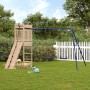 Spielplatz im Freien aus massivem Kiefernholz von vidaXL, Schaukeln und Spielgeräte - Ref: Foro24-3157030, Preis: 307,99 €, R...