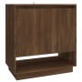 Aparador de madera de ingeniería marrón roble 70x41x75 cm de vidaXL, Aparadores - Ref: Foro24-812992, Precio: 61,50 €, Descue...