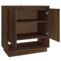 Aparador de madera de ingeniería marrón roble 70x41x75 cm de vidaXL, Aparadores - Ref: Foro24-812992, Precio: 61,50 €, Descue...