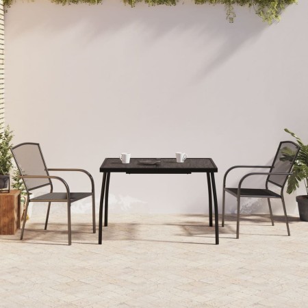 Anthracite gray steel 3-piece garden dining set by vidaXL, Garden sets - Ref: Foro24-3187969, Price: 203,80 €, Discount: %