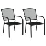 Anthracite gray steel 3-piece garden dining set by vidaXL, Garden sets - Ref: Foro24-3187969, Price: 203,80 €, Discount: %