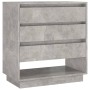 Aparador de madera contrachapada gris hormigón 70x41x75 cm de vidaXL, Aparadores - Ref: Foro24-809552, Precio: 68,97 €, Descu...