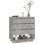 Aparador de madera contrachapada gris hormigón 70x41x75 cm de vidaXL, Aparadores - Ref: Foro24-809552, Precio: 68,97 €, Descu...