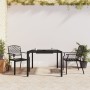 Anthracite gray steel 3-piece garden dining set by vidaXL, Garden sets - Ref: Foro24-3187999, Price: 281,01 €, Discount: %