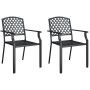 Anthracite gray steel 3-piece garden dining set by vidaXL, Garden sets - Ref: Foro24-3187999, Price: 281,01 €, Discount: %