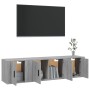 Set de muebles para TV 3 pzas madera contrachapada gris Sonoma de vidaXL, Muebles TV - Ref: Foro24-3188404, Precio: 102,86 €,...