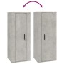 TV furniture set 6 pieces concrete gray plywood by vidaXL, TV Furniture - Ref: Foro24-3188842, Price: 263,09 €, Discount: %