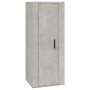 Set de muebles de TV 3 pzas madera contrachapada gris hormigón de vidaXL, Muebles TV - Ref: Foro24-3188746, Precio: 163,51 €,...