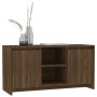 Mueble de TV madera de ingeniería marrón roble 102x37,5x52,5cm de vidaXL, Muebles TV - Ref: Foro24-813022, Precio: 72,68 €, D...