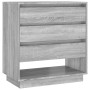 Aparador de madera contrachapada gris Sonoma 70x41x75 cm de vidaXL, Aparadores - Ref: Foro24-812994, Precio: 76,99 €, Descuen...