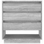 Aparador de madera contrachapada gris Sonoma 70x41x75 cm de vidaXL, Aparadores - Ref: Foro24-812994, Precio: 76,99 €, Descuen...