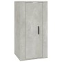 Set de muebles de TV 4 pzas madera contrachapada gris hormigón de vidaXL, Muebles TV - Ref: Foro24-3188698, Precio: 221,04 €,...