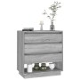 Aparador de madera contrachapada gris Sonoma 70x41x75 cm de vidaXL, Aparadores - Ref: Foro24-812994, Precio: 76,99 €, Descuen...