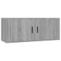 Set de muebles para TV 5 pzas madera contrachapada gris Sonoma de vidaXL, Muebles TV - Ref: Foro24-3188836, Precio: 212,22 €,...