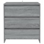 Aparador de madera contrachapada gris Sonoma 70x41x75 cm de vidaXL, Aparadores - Ref: Foro24-813006, Precio: 78,73 €, Descuen...