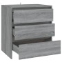 Aparador de madera contrachapada gris Sonoma 70x41x75 cm de vidaXL, Aparadores - Ref: Foro24-813006, Precio: 78,73 €, Descuen...