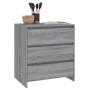 Aparador de madera contrachapada gris Sonoma 70x41x75 cm de vidaXL, Aparadores - Ref: Foro24-813006, Precio: 78,73 €, Descuen...