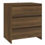 Aparador de madera contrachapada marrón roble 70x41x75 cm de vidaXL, Aparadores - Ref: Foro24-813007, Precio: 83,72 €, Descue...