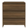 Aparador de madera contrachapada marrón roble 70x41x75 cm de vidaXL, Aparadores - Ref: Foro24-813007, Precio: 83,72 €, Descue...