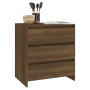 Oak brown plywood sideboard 70x41x75 cm by vidaXL, Sideboards - Ref: Foro24-813007, Price: 84,11 €, Discount: %