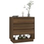 Brown oak plywood sideboard 70x41x75 cm by vidaXL, Sideboards - Ref: Foro24-812995, Price: 71,70 €, Discount: %