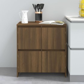 Oak brown plywood sideboard 70x41x75 cm by vidaXL, Sideboards - Ref: Foro24-813013, Price: 64,99 €, Discount: %