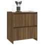 Oak brown plywood sideboard 70x41x75 cm by vidaXL, Sideboards - Ref: Foro24-813013, Price: 64,19 €, Discount: %