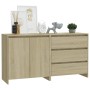 2-teiliges Sideboard aus Sonoma-Eiche von vidaXL, Sideboards - Ref: Foro24-3098059, Preis: 131,64 €, Rabatt: %