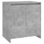 Concrete Gray Manufactured Wood 2-Piece Sideboard by vidaXL, Sideboards - Ref: Foro24-3098060, Price: 138,71 €, Discount: %