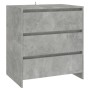 Concrete Gray Manufactured Wood 2-Piece Sideboard by vidaXL, Sideboards - Ref: Foro24-3098060, Price: 138,71 €, Discount: %