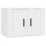 TV furniture set, 4-piece white plywood. by vidaXL, TV Furniture - Ref: Foro24-3188550, Price: 172,99 €, Discount: %