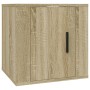 TV furniture set, 6 pieces, oak plywood, Sonoma oak. by vidaXL, TV Furniture - Ref: Foro24-3188689, Price: 256,30 €, Discount: %