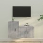 Set de muebles de TV 2 pzas madera contrachapada gris hormigón de vidaXL, Muebles TV - Ref: Foro24-3188450, Precio: 75,35 €, ...