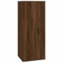 TV furniture set 3 pieces brown oak plywood by vidaXL, TV Furniture - Ref: Foro24-3188749, Price: 156,67 €, Discount: %