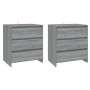 Sonoma Gray Manufactured Wood 3-Piece Sideboard by vidaXL, Sideboards - Ref: Foro24-3098071, Price: 217,52 €, Discount: %