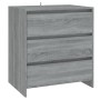 Sonoma Gray Manufactured Wood 3-Piece Sideboard by vidaXL, Sideboards - Ref: Foro24-3098071, Price: 217,52 €, Discount: %