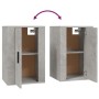 Set de muebles de TV 2 pzas madera contrachapada gris hormigón de vidaXL, Muebles TV - Ref: Foro24-3188394, Precio: 75,23 €, ...