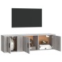 Set de muebles para TV 2 pzas madera contrachapada gris Sonoma de vidaXL, Muebles TV - Ref: Foro24-3188428, Precio: 81,20 €, ...