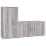 Set de muebles para TV 2 pzas madera contrachapada gris Sonoma de vidaXL, Muebles TV - Ref: Foro24-3188476, Precio: 101,74 €,...